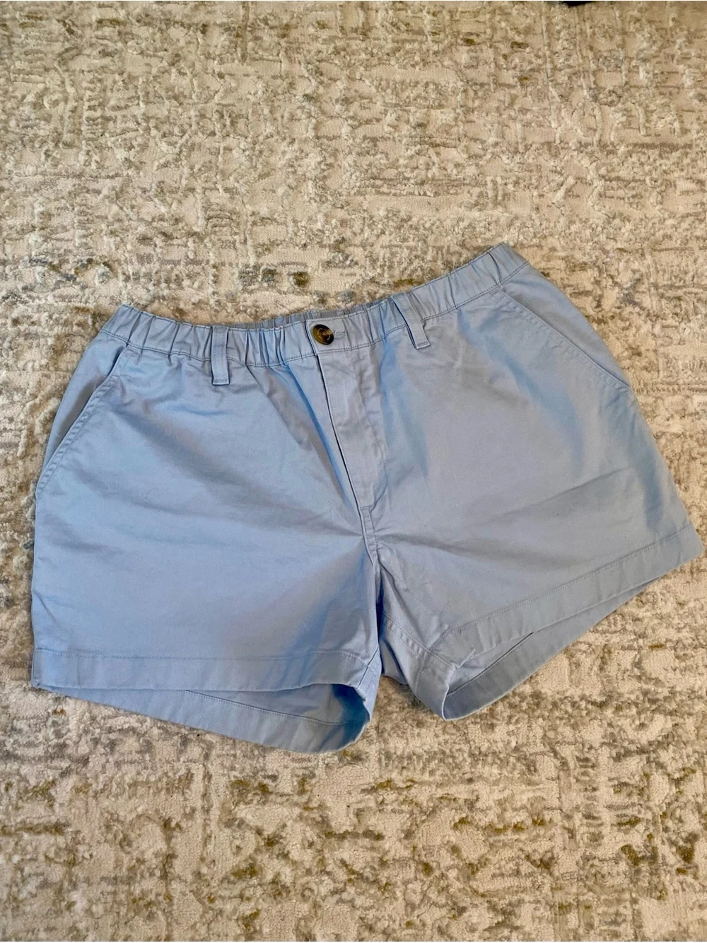 Chubbies Light Blue Men’s Classic Cotton short shorts size M